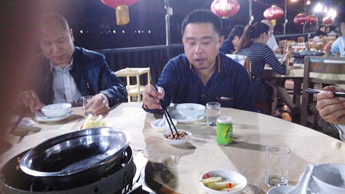 凱恩利高層與客戶(hù)晏會(huì)